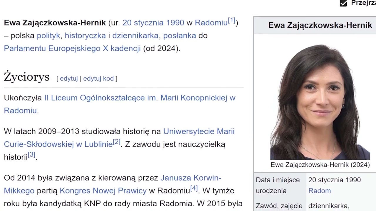 Zajączkowska-Hernik przeciw ukraińskim weteranom w Polsce