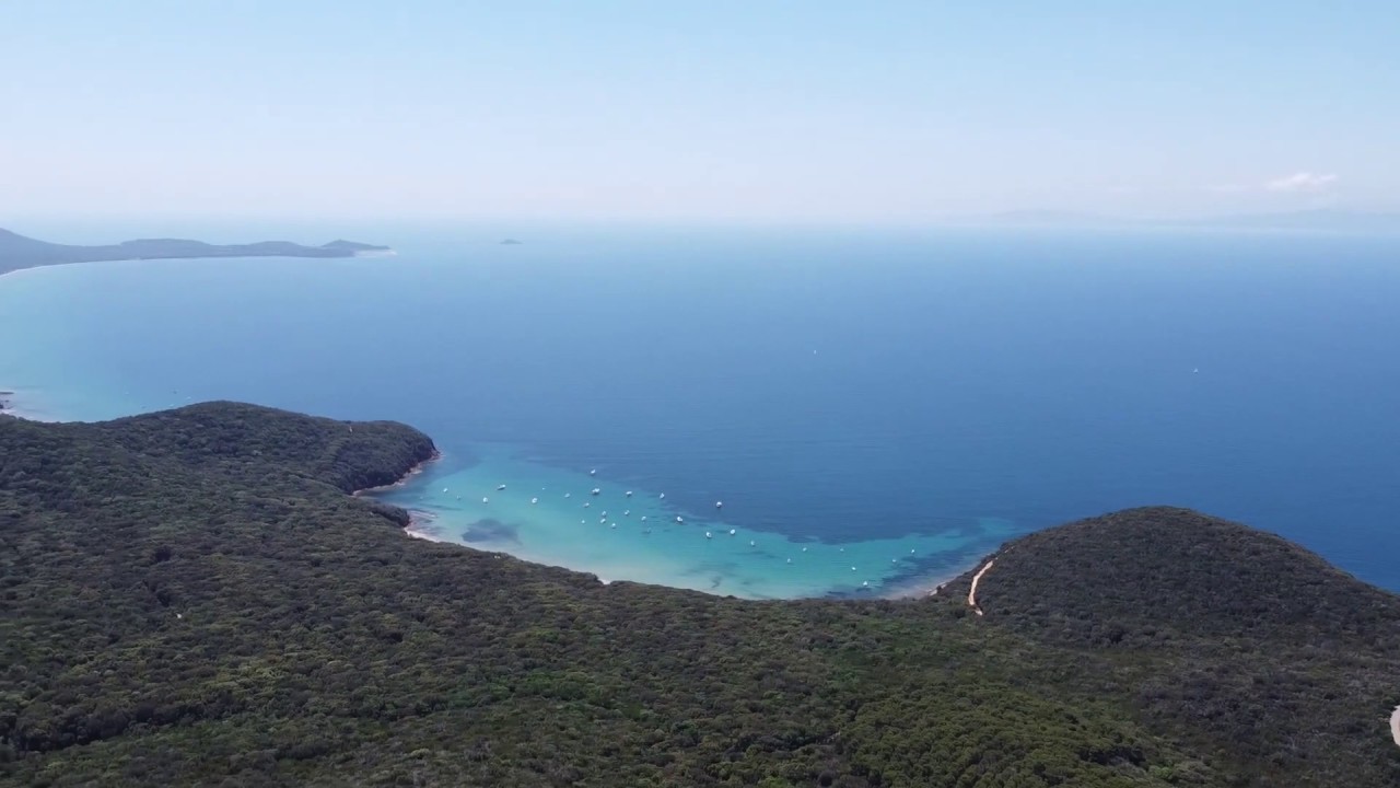 Volo panoramico Puntone di Scarlino e Cala Civette (Toscana)