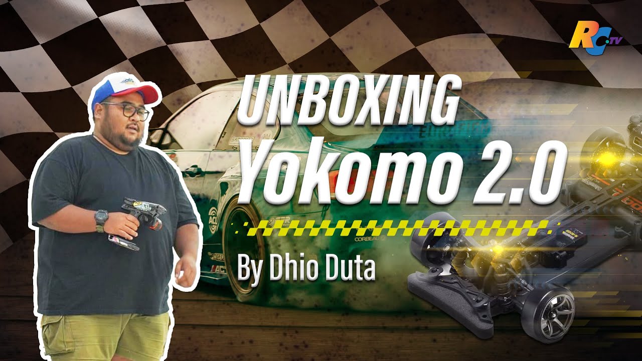 RCTV Review by Dhio Duta : Unboxing Yokomo RD 2.0