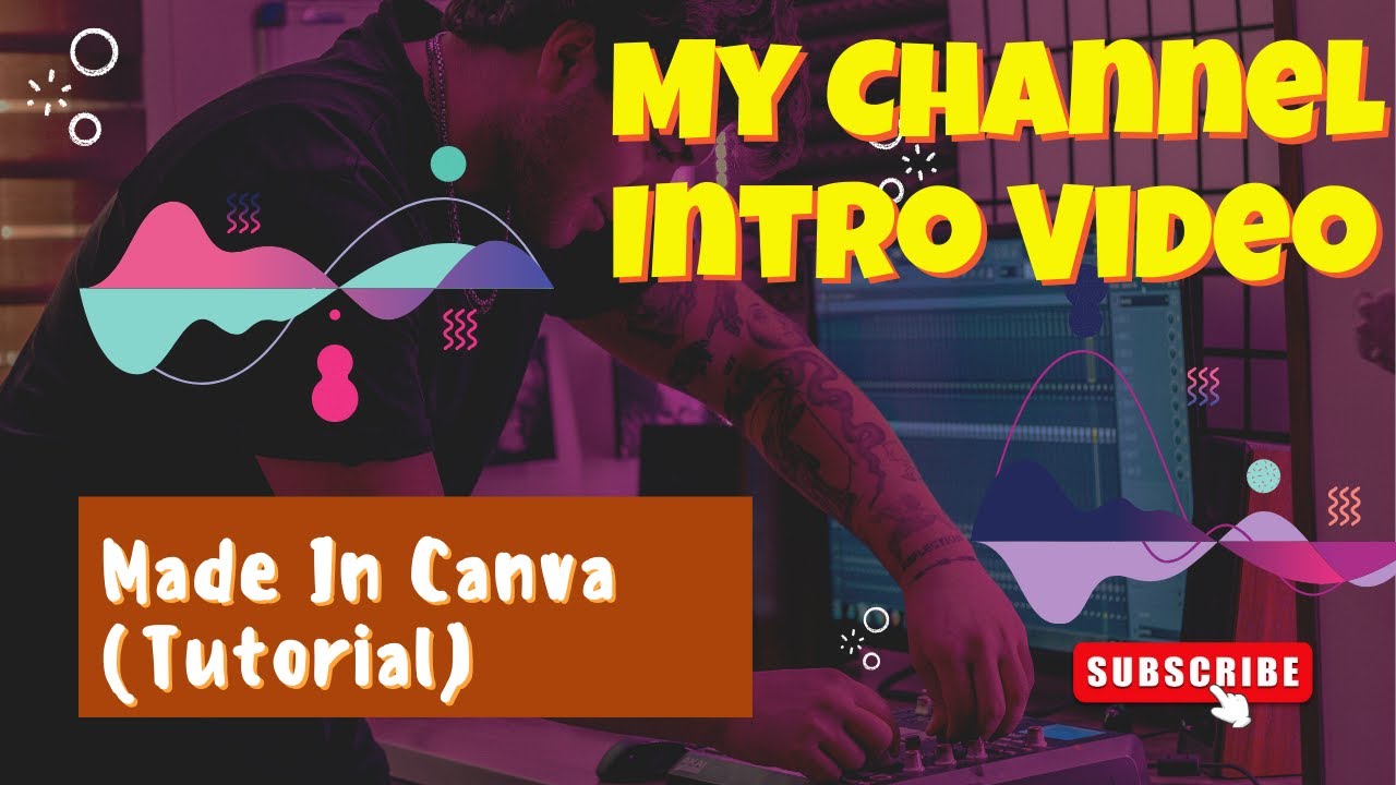 “How I Made My YouTube Channel Intro in Canva | Tutorial Guide” #canva #youtubeintro #youtube #new