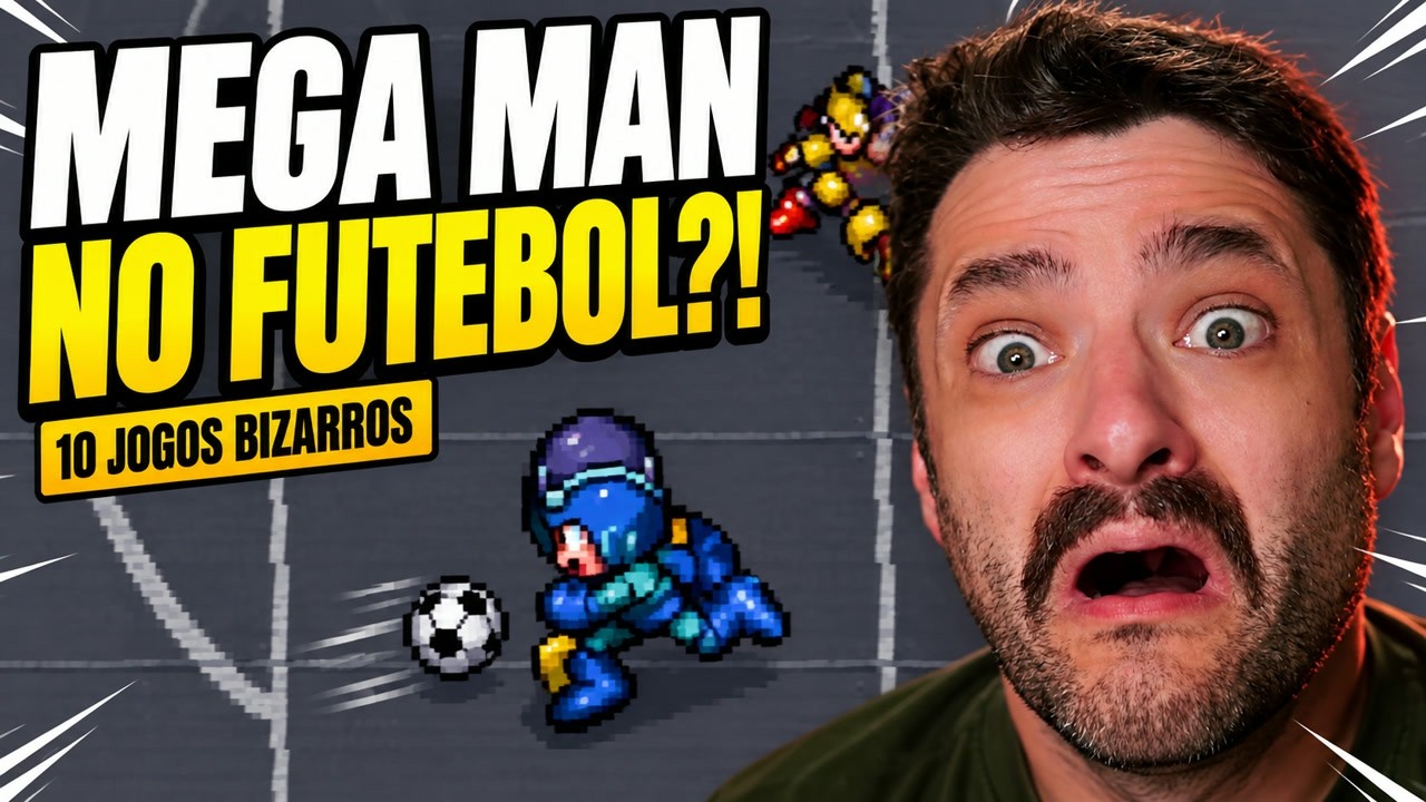 10 Jogos BIZARROS de FRANQUIAS FAMOSAS QUE VOCE NÃO CONHECE!