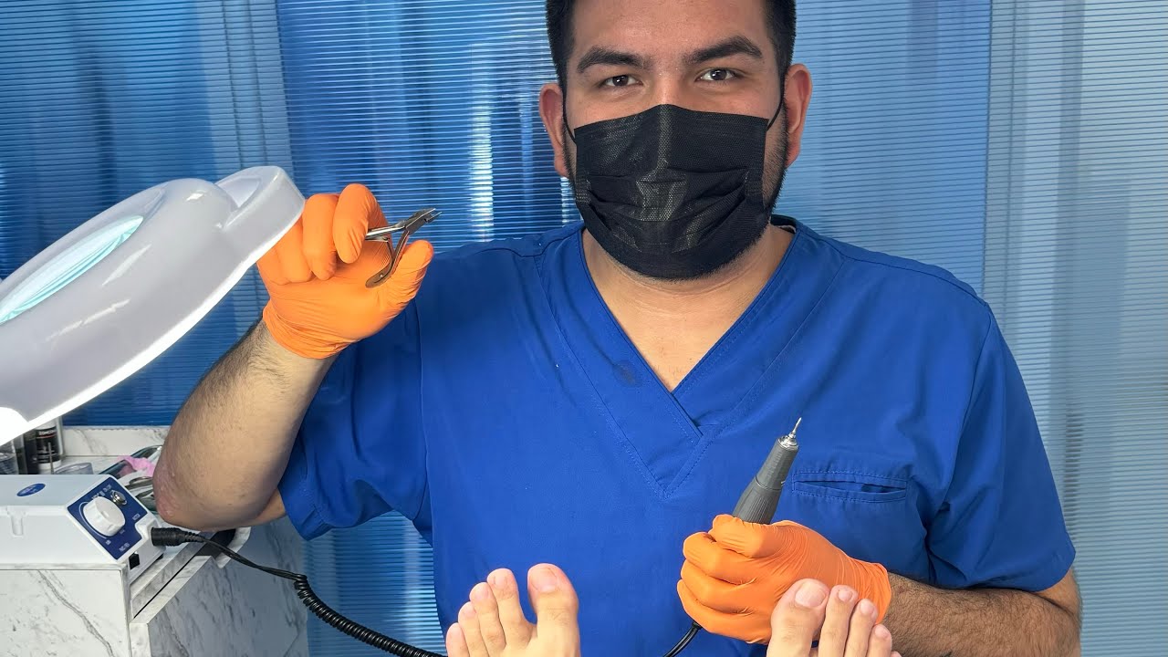 PROCESO COMPLETO DE QUIROPODIA (pedicure) #satisfying #pedicure cure