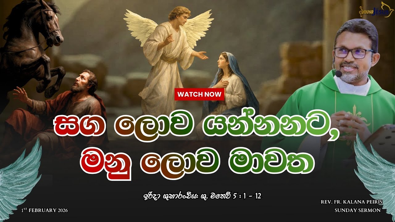 4th Week of OT - Sunday Sermon