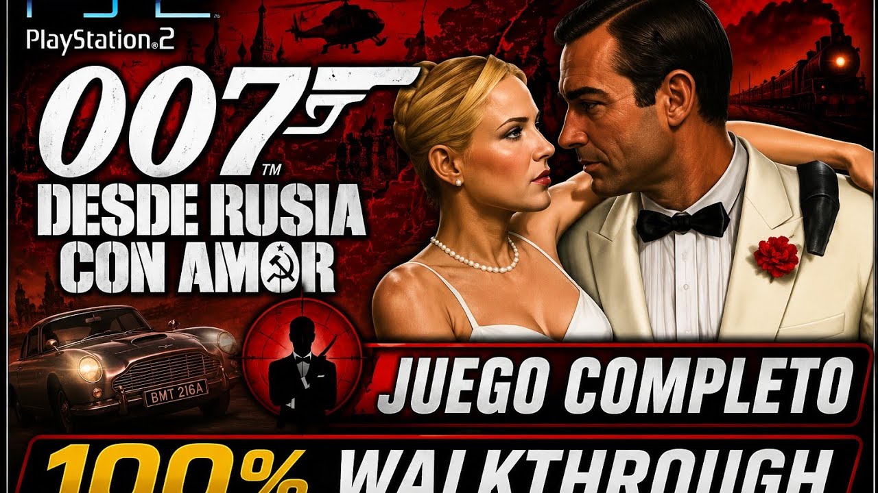 007 Desde Rusia Con Amor PS2 JUEGO COMPLETO 100% Walkthrough