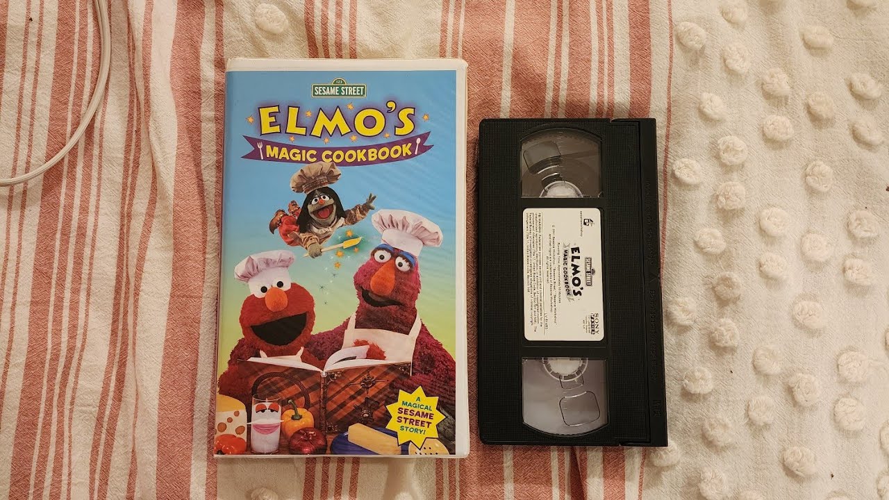 Opening/Closing To Elmo's Magic Cookbook 2001 VHS