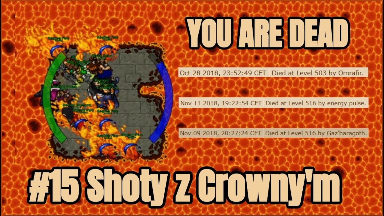 #15 You Are Dead | Crowny Shoty | Tibia Damora