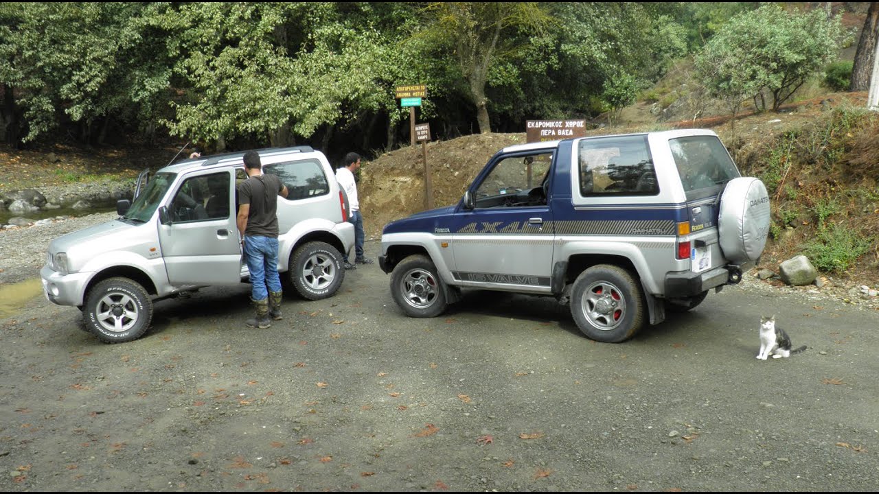Pre Safari Daihatsu Feroza and Suzuki Jimny