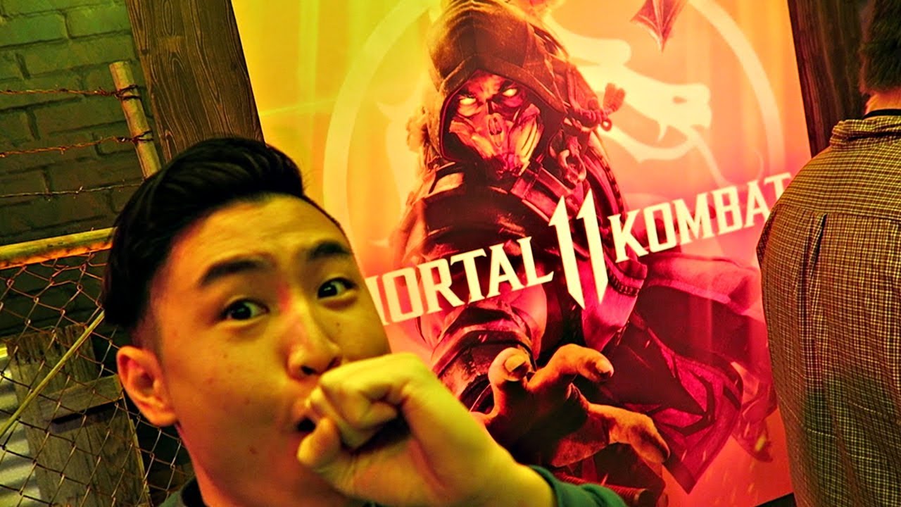 MORTAL KOMBAT 11 - REVEAL EVENT VLOG!!