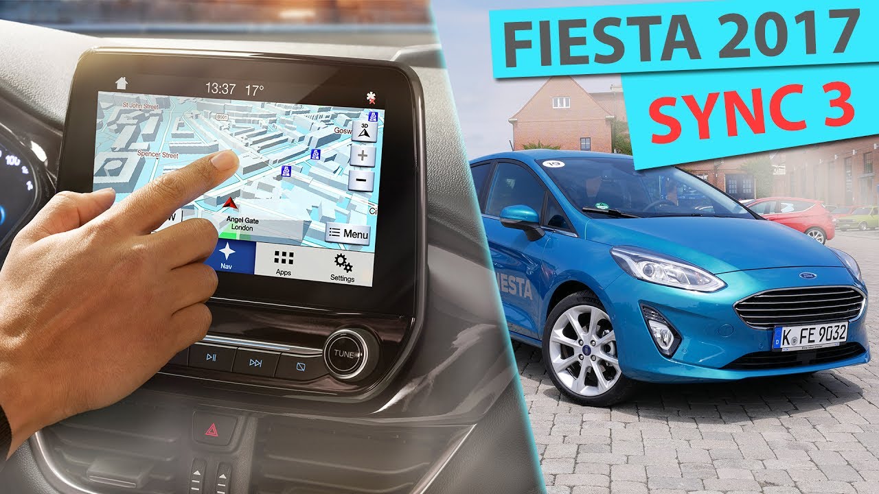 Ford Fiesta 2018: SYNC 3 mit AppLink und Android Auto | deutsch