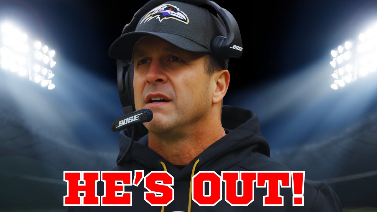 End of an Era: Harbaugh’s Time in Baltimore Is Done! 🔥