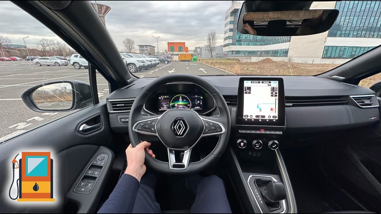 Тест расхода топлива Renault Clio E-Tech 2024 года
