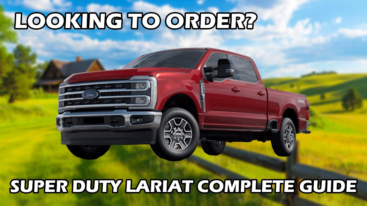 Заказ Ford Super Duty Lariat 2027 года | Все стандартные и дополнительные опции