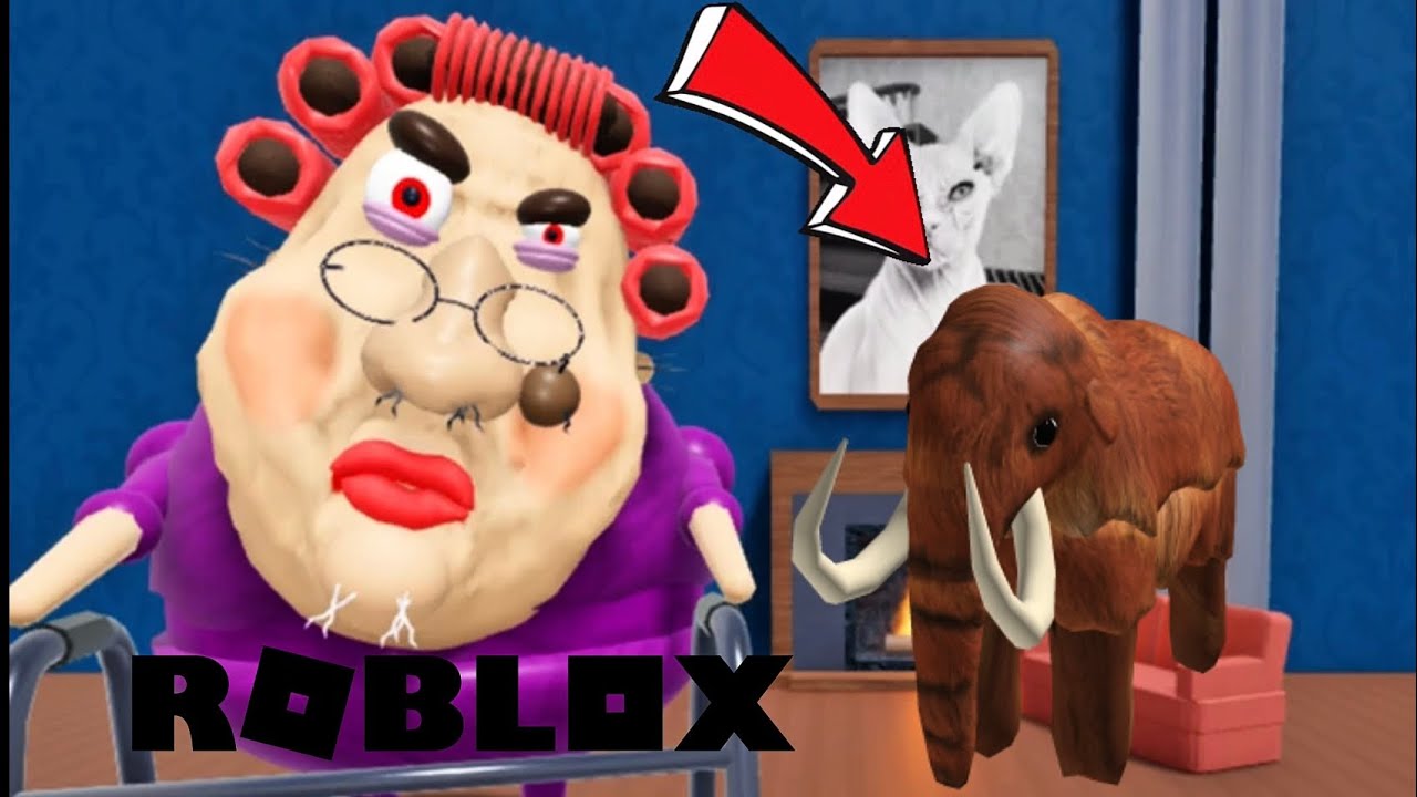 SOBRE VIVIENDO A LA ABUELA MALVADA - Roblox 