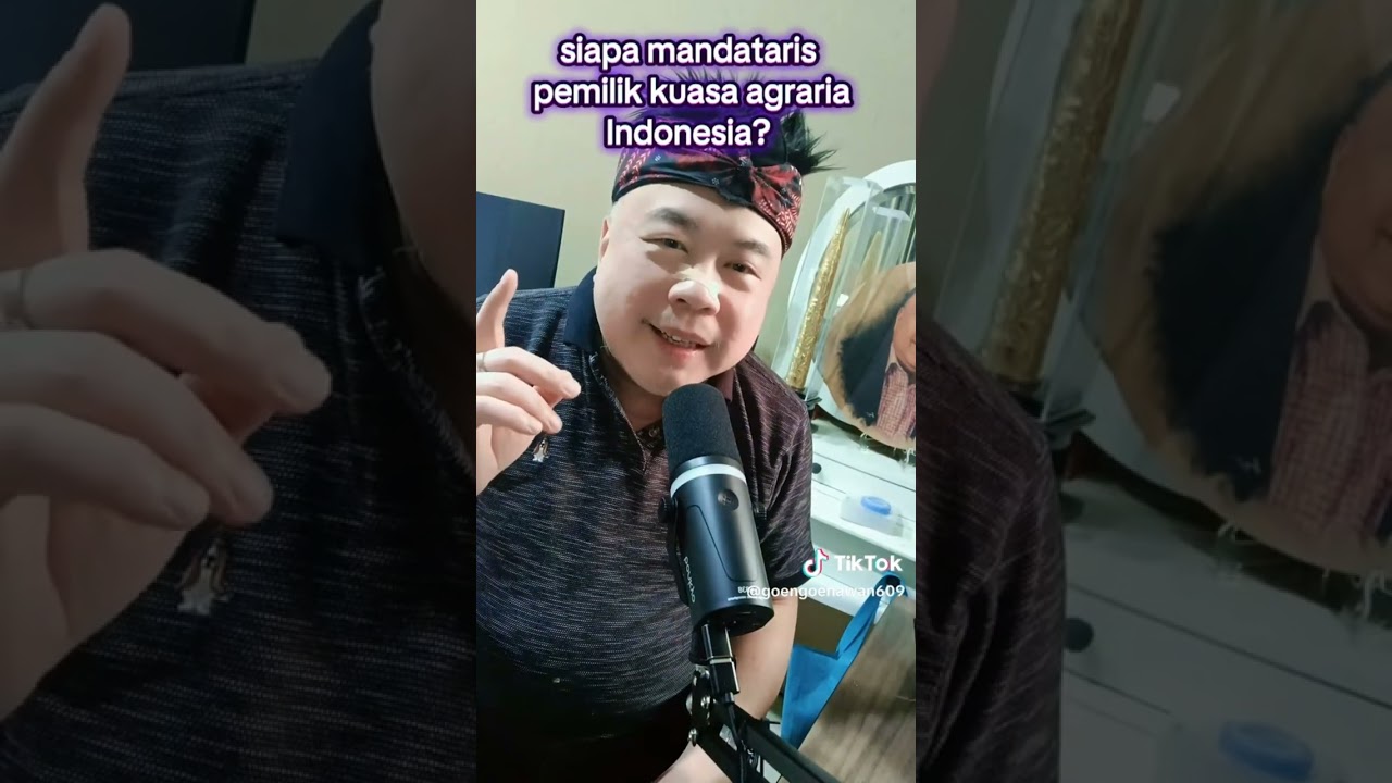 Siapa Pemilik Mandataris Kuasa Agraria Indonesia?