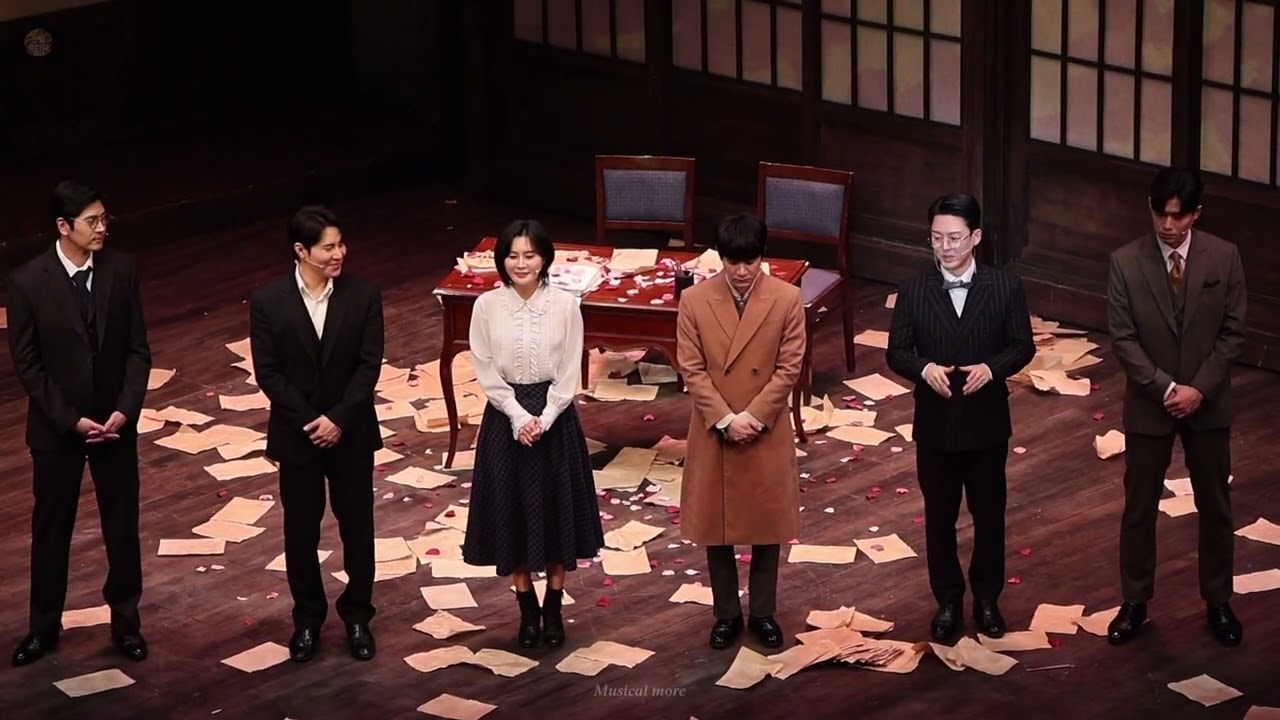 260317 뮤지컬 ‘팬레터’ 앵콜 공연 커튼콜 & 첫공 무대인사 | 이규형 문태유 소정화 정민 김지욱 장민수 김보현