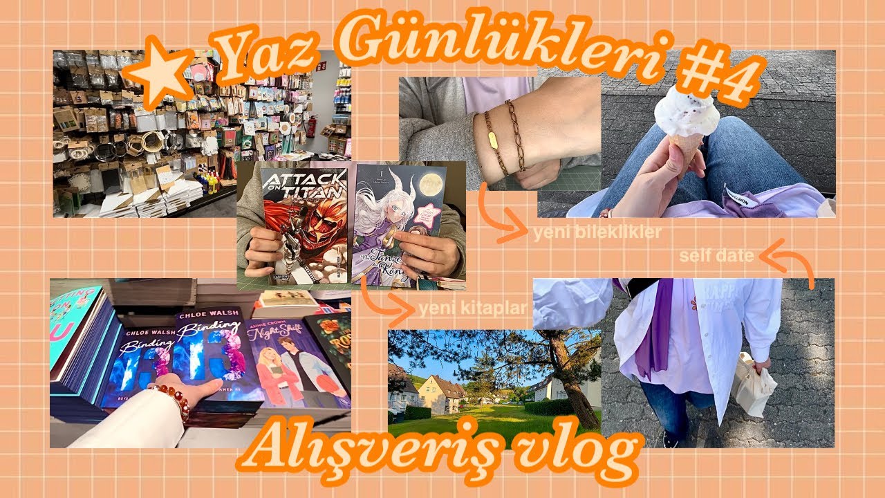 Alışveriş vlog 🛍️ |Yaz Günlükleri #4