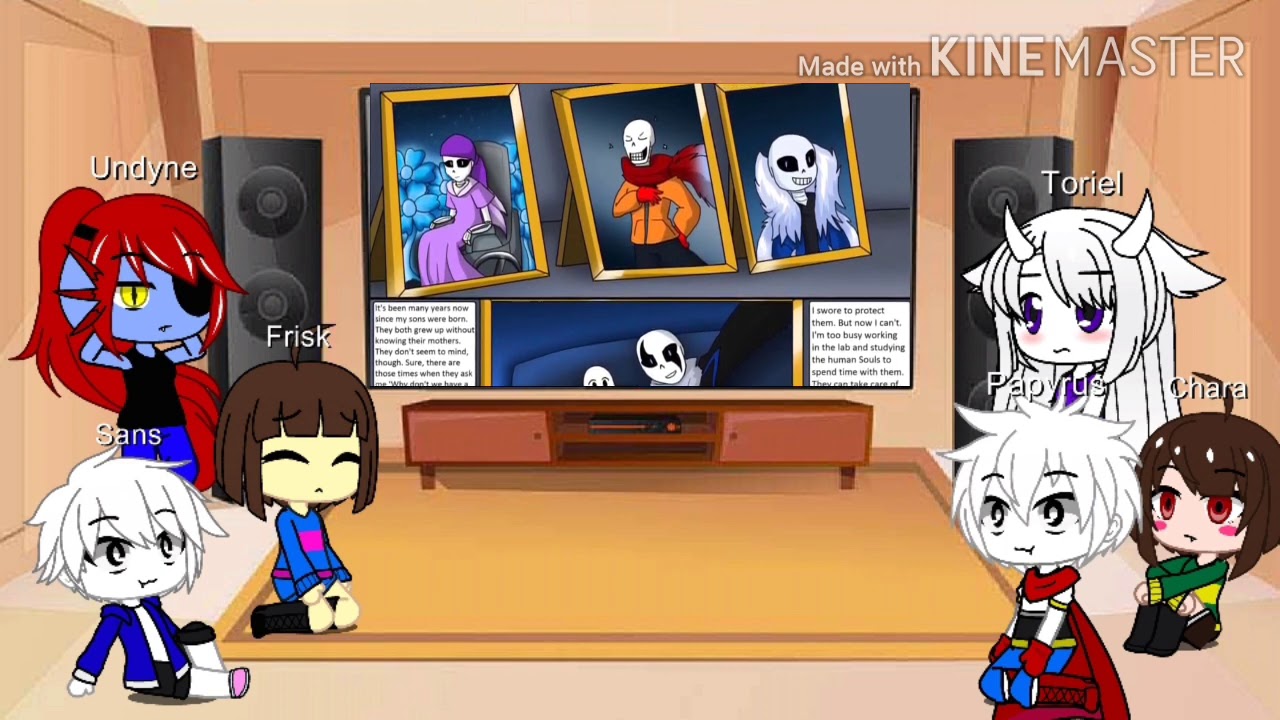 Undertale React to Abbystale (pt 2) /lazy-_-/