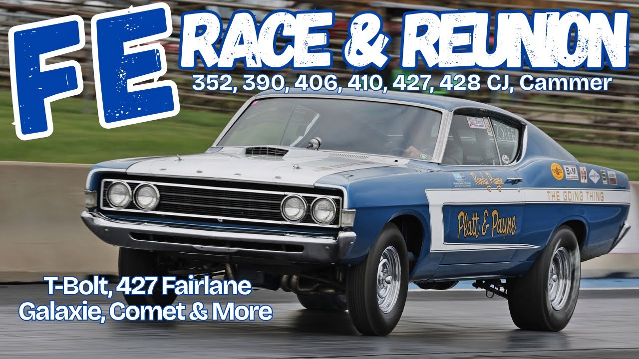 Street/Strip Fords from the FE Race & Reunion in Muncie, Indiana