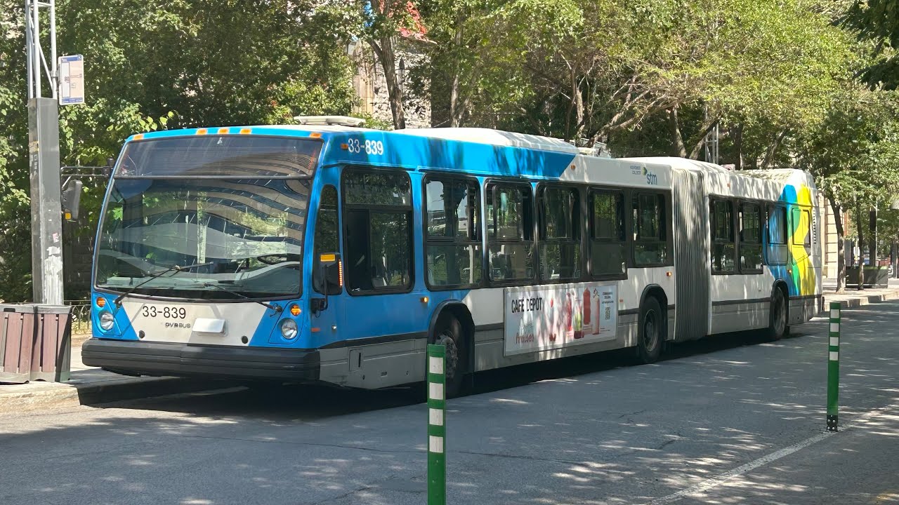 Ride on STM route 80 (#33-839)