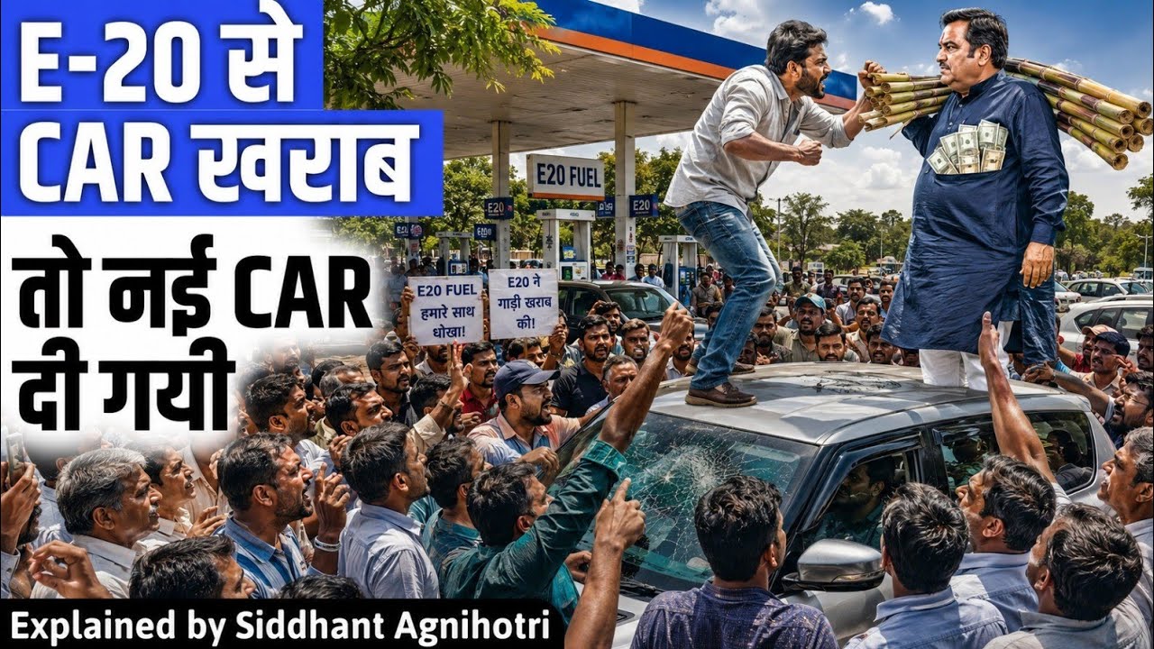 India's first E20 verdict shocks car owners : Who pays when the engine fails?