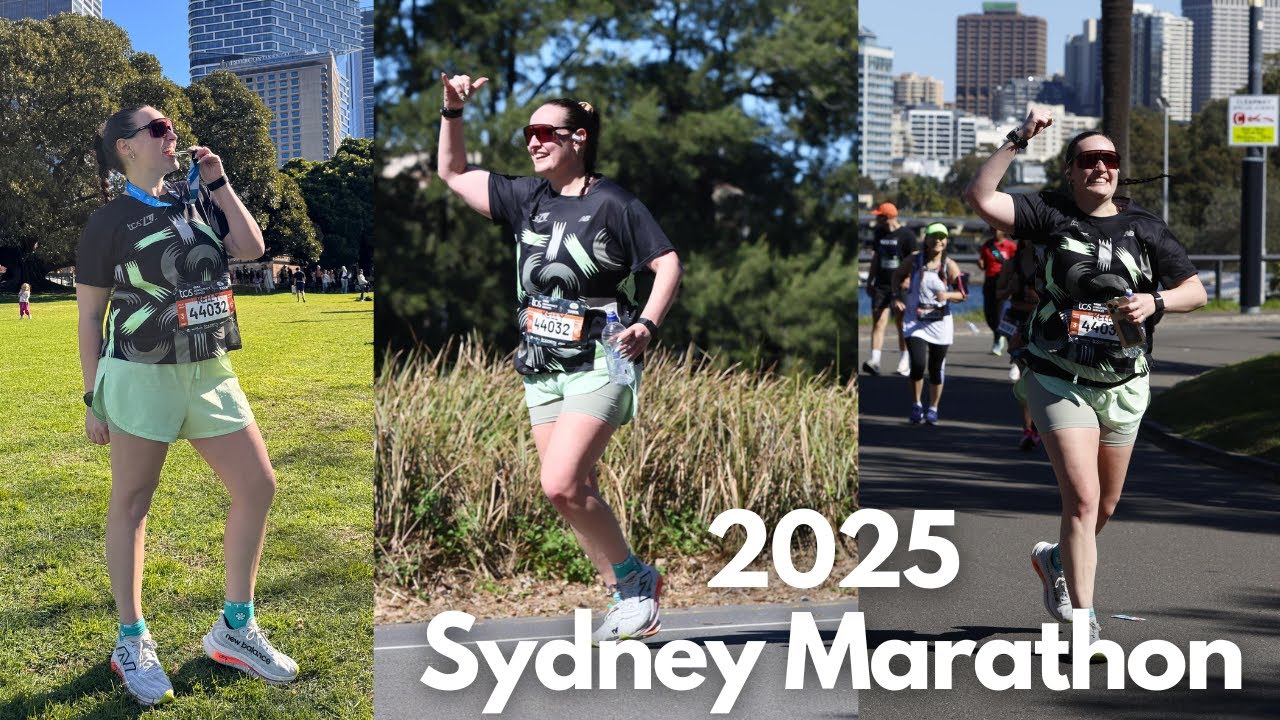 Sydney Marathon 2025 Race Day Vlog I My Second Marathon !!