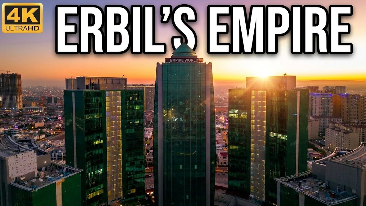 Empire World 2025 4K 60FPS Aerial View ERBIL KURDISTAN Drone