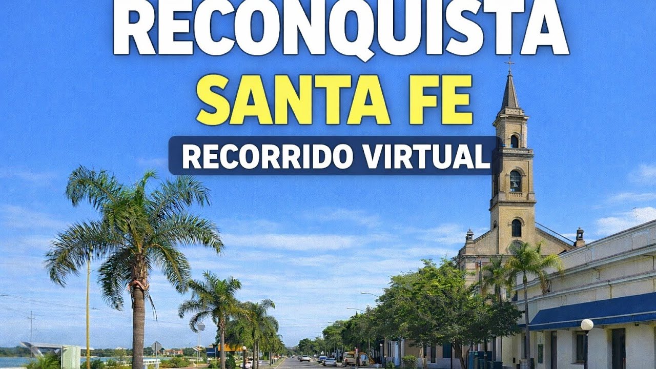 Paseo virtual por Reconsquista De la Plaza 25 de mayo al Puerto.