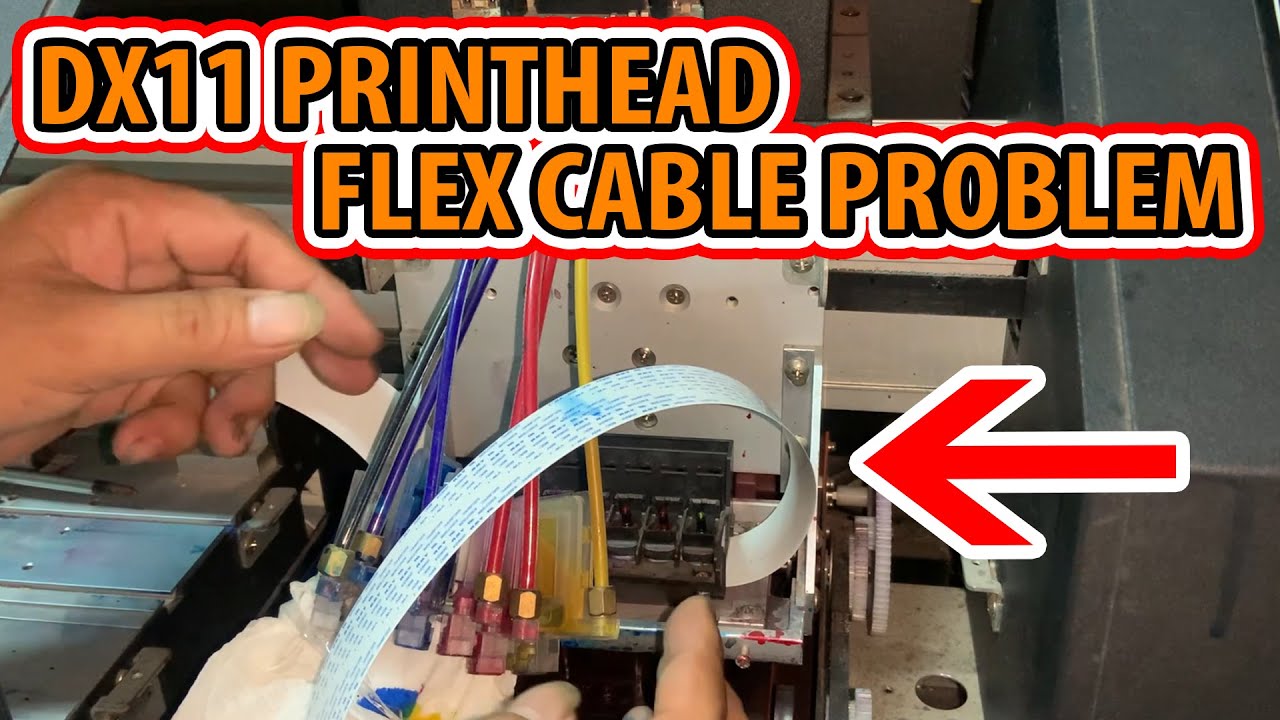 dx11 printer flex cable replacement | xp600 Large format printer