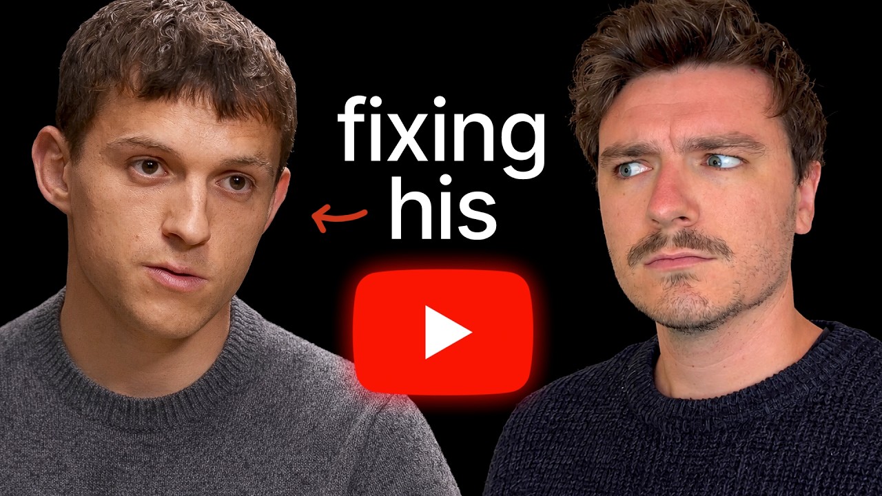YouTube Strategist ROASTS Tom Holland’s Channel (what he should do instead)