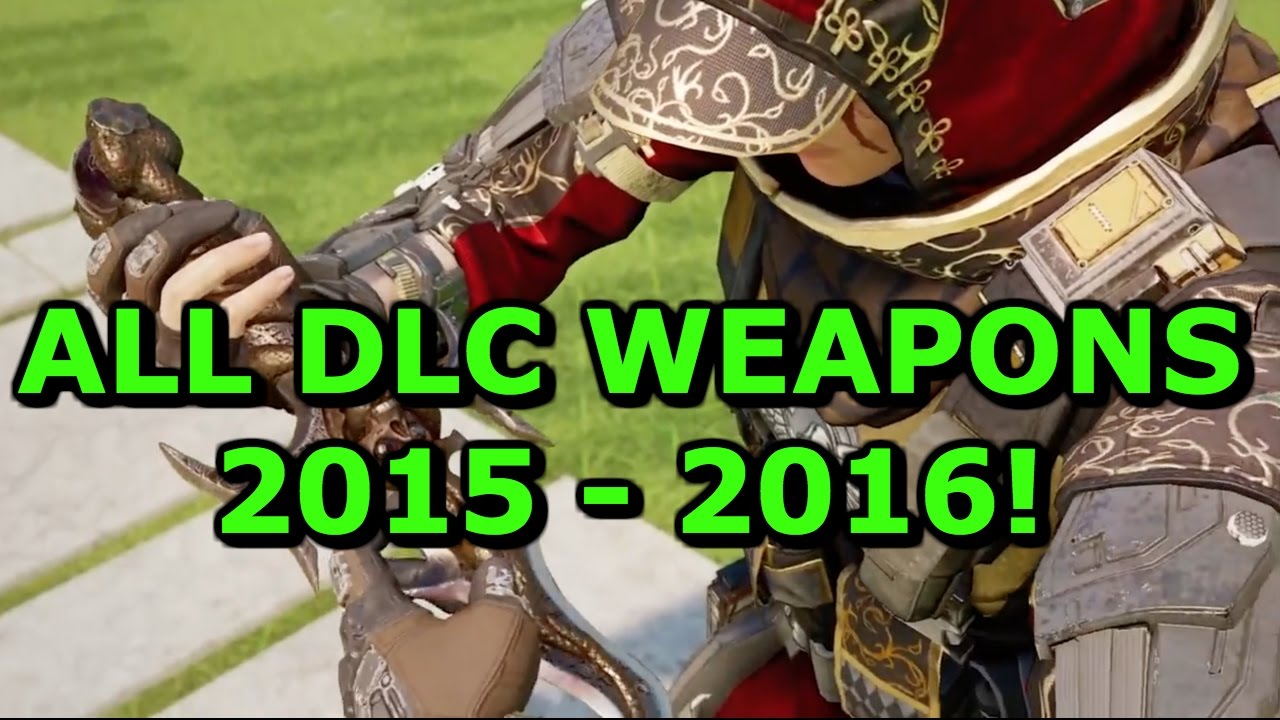 BO3 All DLC Black Market Trailers/Guns! Every New Weapon! October 2016 Update! Black Ops 3