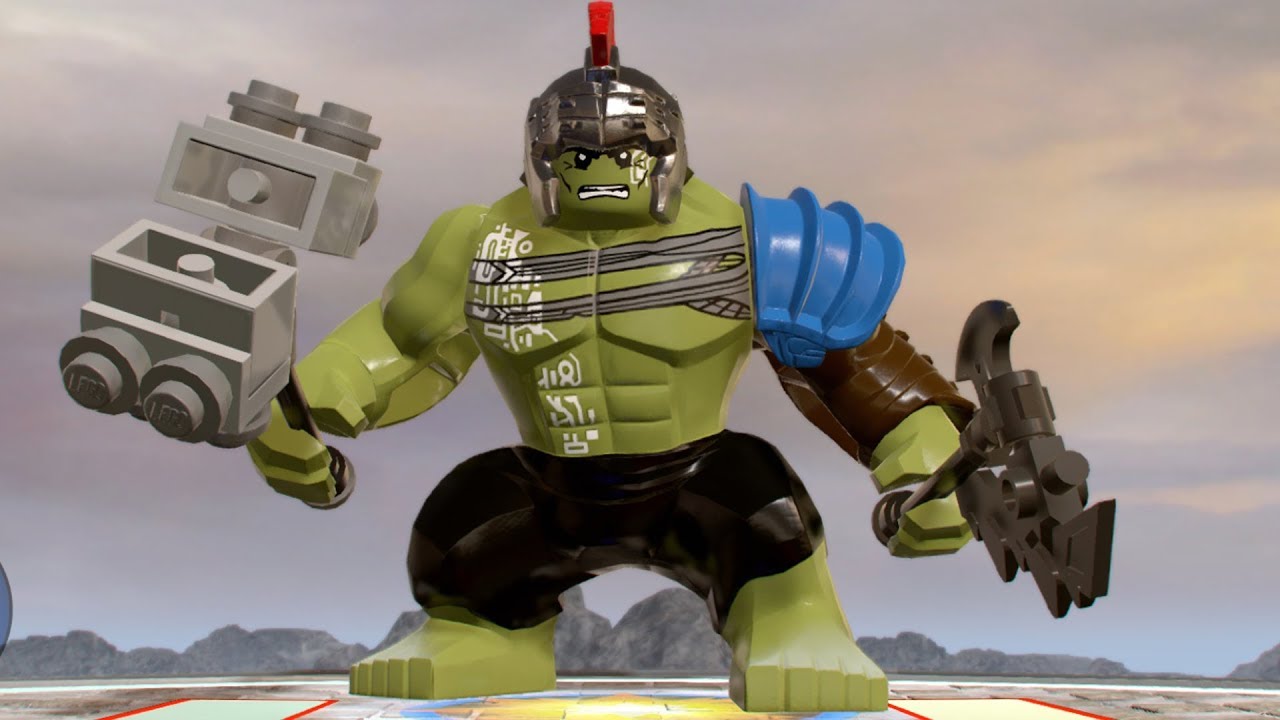 LEGO Marvel Super Heroes 2 - Hulk (Thor: Ragnarok) - Open World Free Roam Gameplay HD