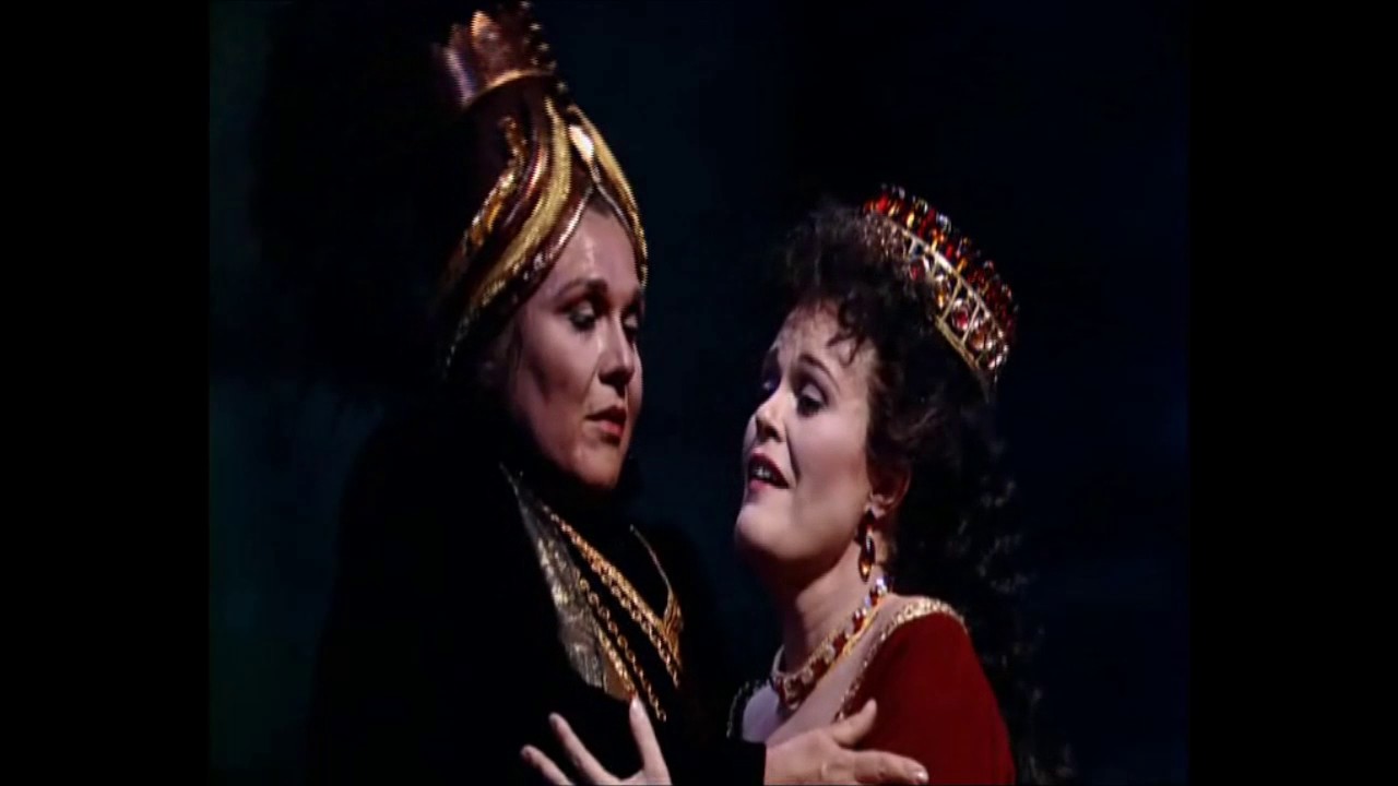 Semiramide - Giorno d'orror... Madre addio... Tu serena (J. Anderson, M. Horne, Met 1991)