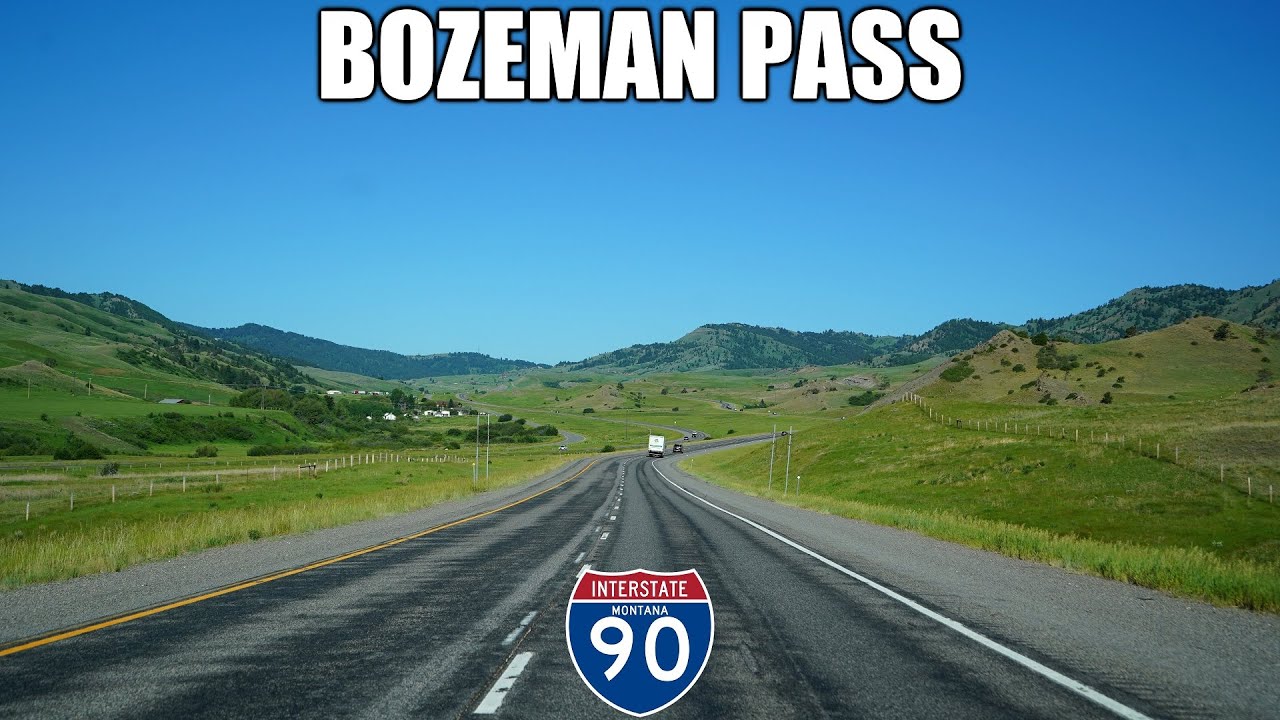 2K22 (EP 82) Interstate 90 in Montana: Bozeman Pass & Bozeman
