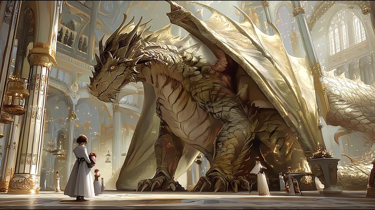 The Human Carried a Sick Dragon Hatchling in His Arms—Unaware the Dragon Queen Walked Beside Him...