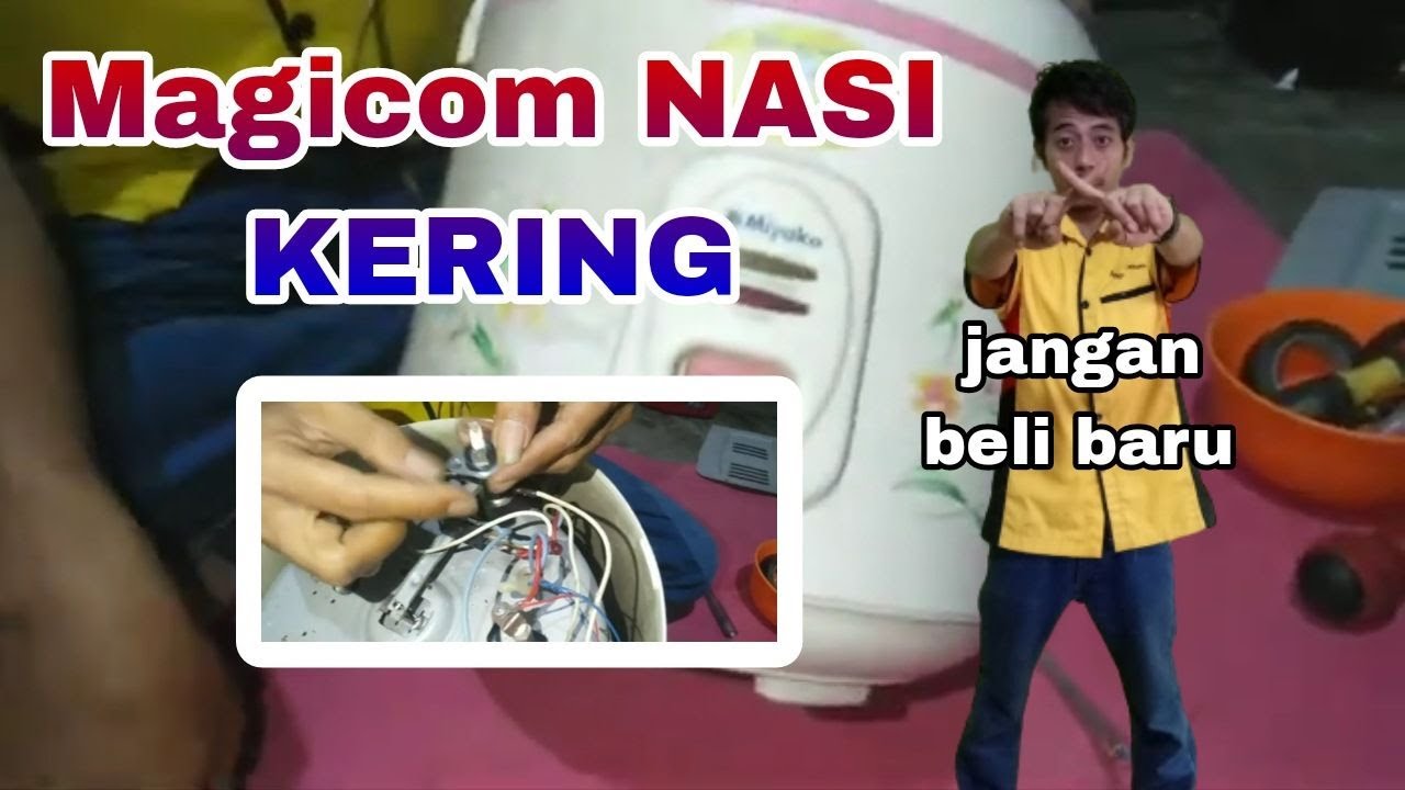 JANGAN DULU BELI YANG BARU... ATASI MAGICOM MIYAKO NASI KERING