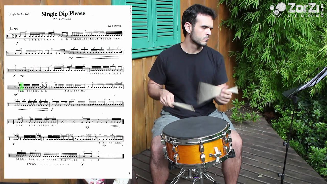Aula de Bateria - Livro Para Estudar Rudimentos