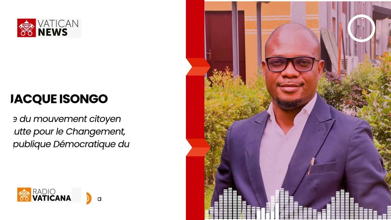 Dr. Jacque Isongo, Membre du mouvement citoyen LUCHA, Lutte pour le Changement,en RD Congo