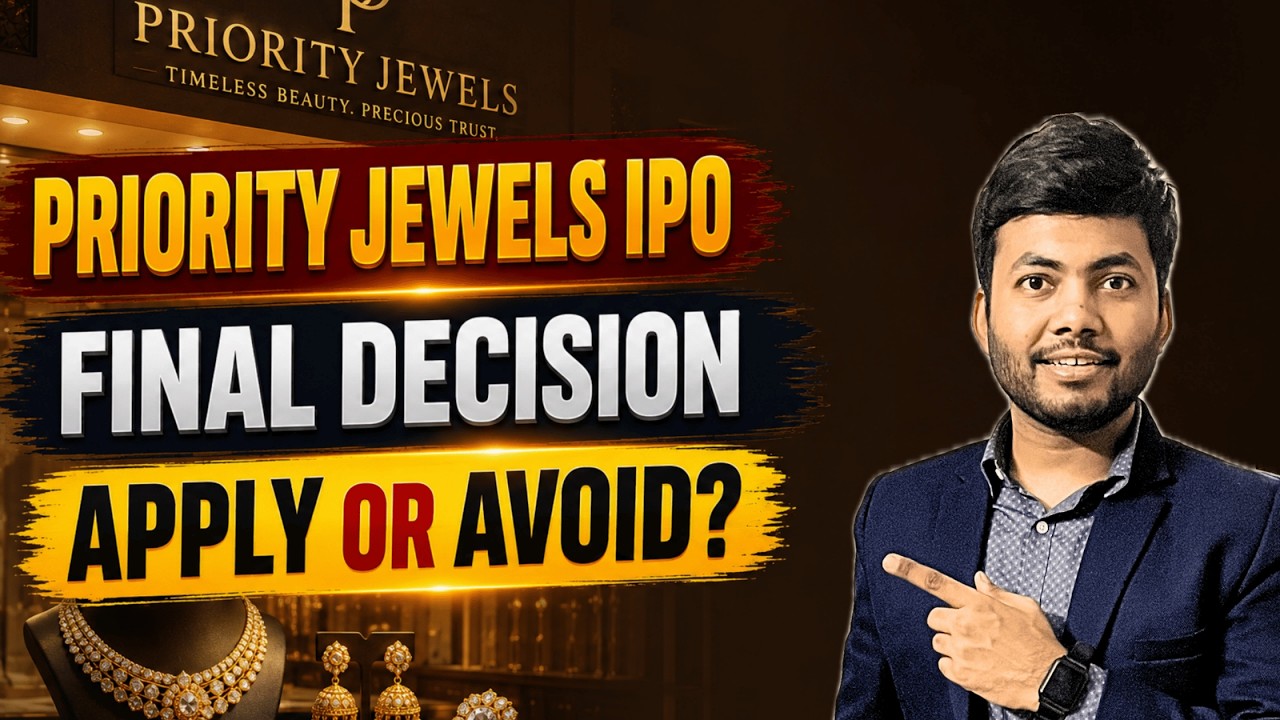 Priority Jewels IPO Final Decision | Apply or Avoid? | Latest IPO Review