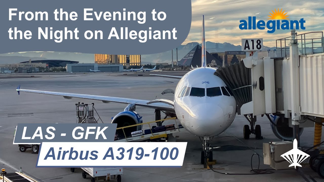 ОТЧЕТ О ПОЕЗДКЕ | Allegiant Air G4112 | Лас-Вегас — Гранд-Форкс | Airbus A319-100 | N306NV | Эконом