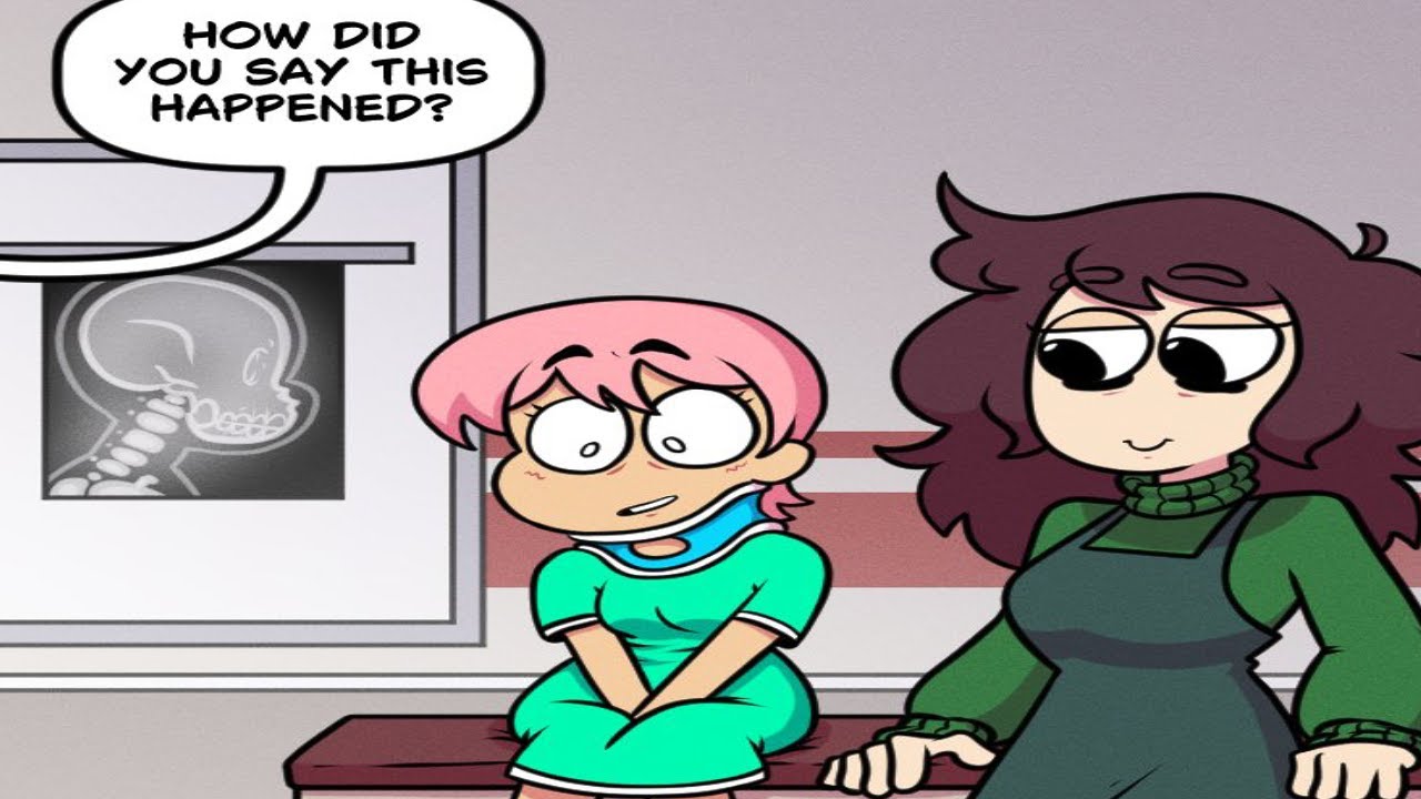 Girl Failures Attempt Romance (Muyhiram Girls Kissing Comic Dub)