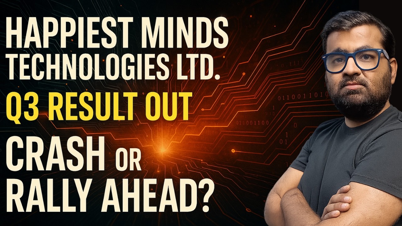 Happiest Minds Q3 Results 2026 || Happiest Minds Share Latest News
