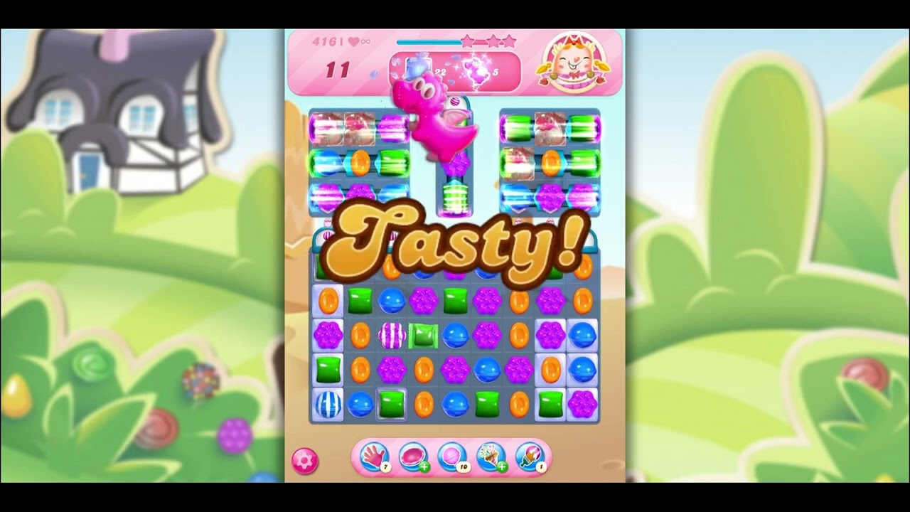 Candy Crush Saga Level 416 (Four Hundred and Sixteen) NO BOOSTERS