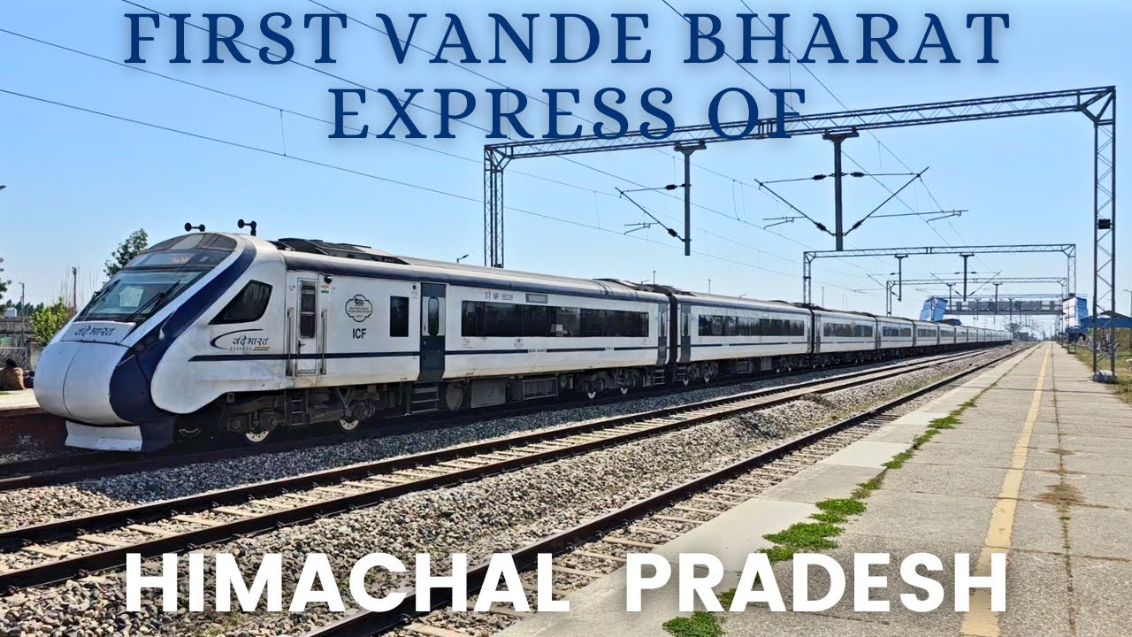 22447 New Delhi Amb Andaura Vande Bharat Express : AC Chair Car Full Journey : Delhi to Amb Andaura