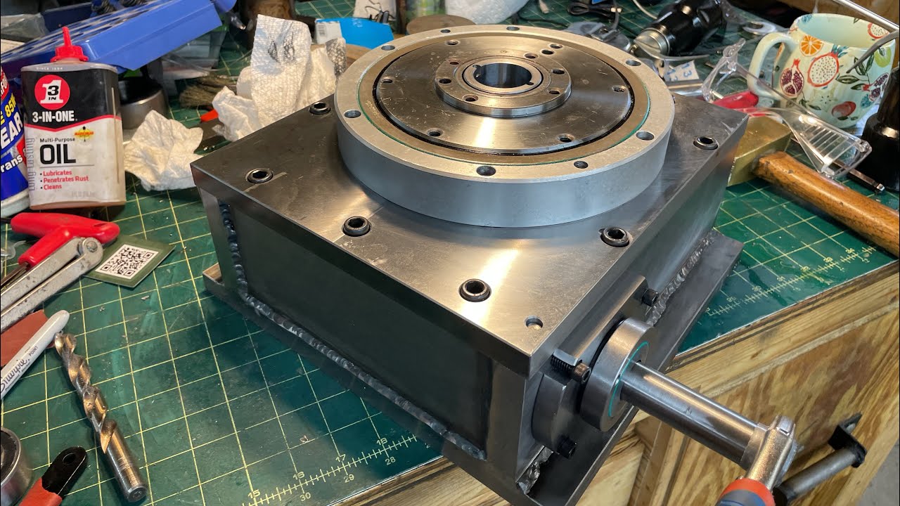 Hobbing Machine Mk II Turntable DONE!