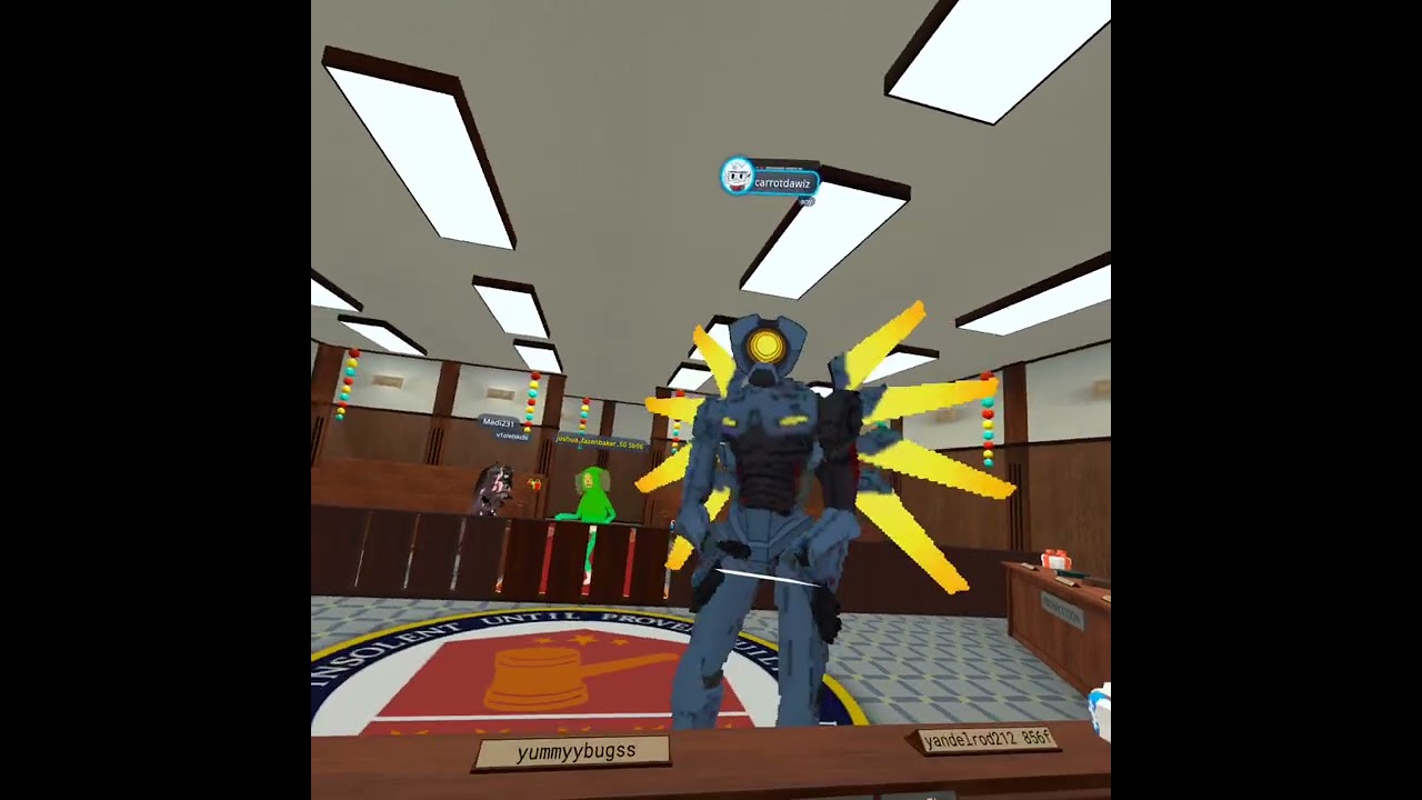 Being a Judge in VR Chat | UNCUT |