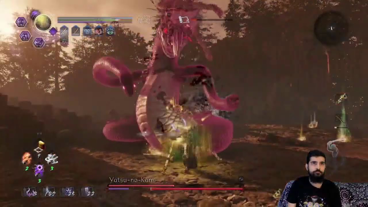 Nioh 2 仁王 2 | SPLITSTAFF = DARTH MAUL GAMEPLAY!!!