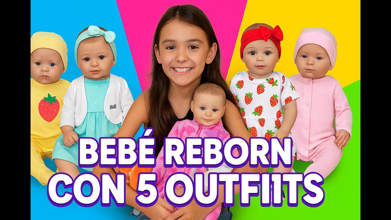 '5 Outfits TOP de mi Bebé Reborn 👗| Moda y Diversión con Annie