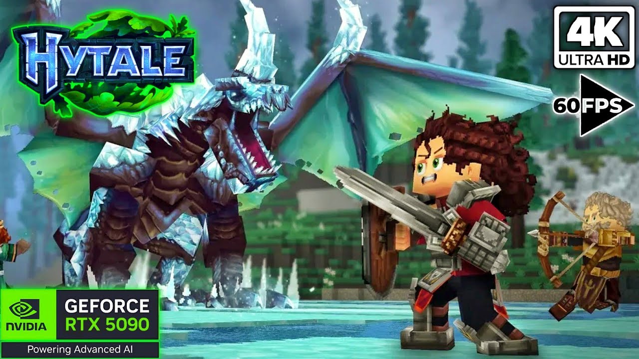 HYTALE - Exclusive Early Access Gameplay (PC ULTRA RTX5090) | 4K 60FPS