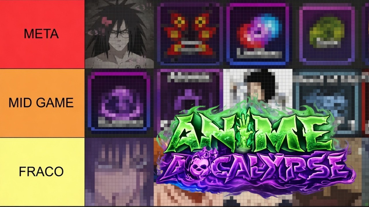 What is the current meta for ANIME APOCALYPSE? | Updated Tier List