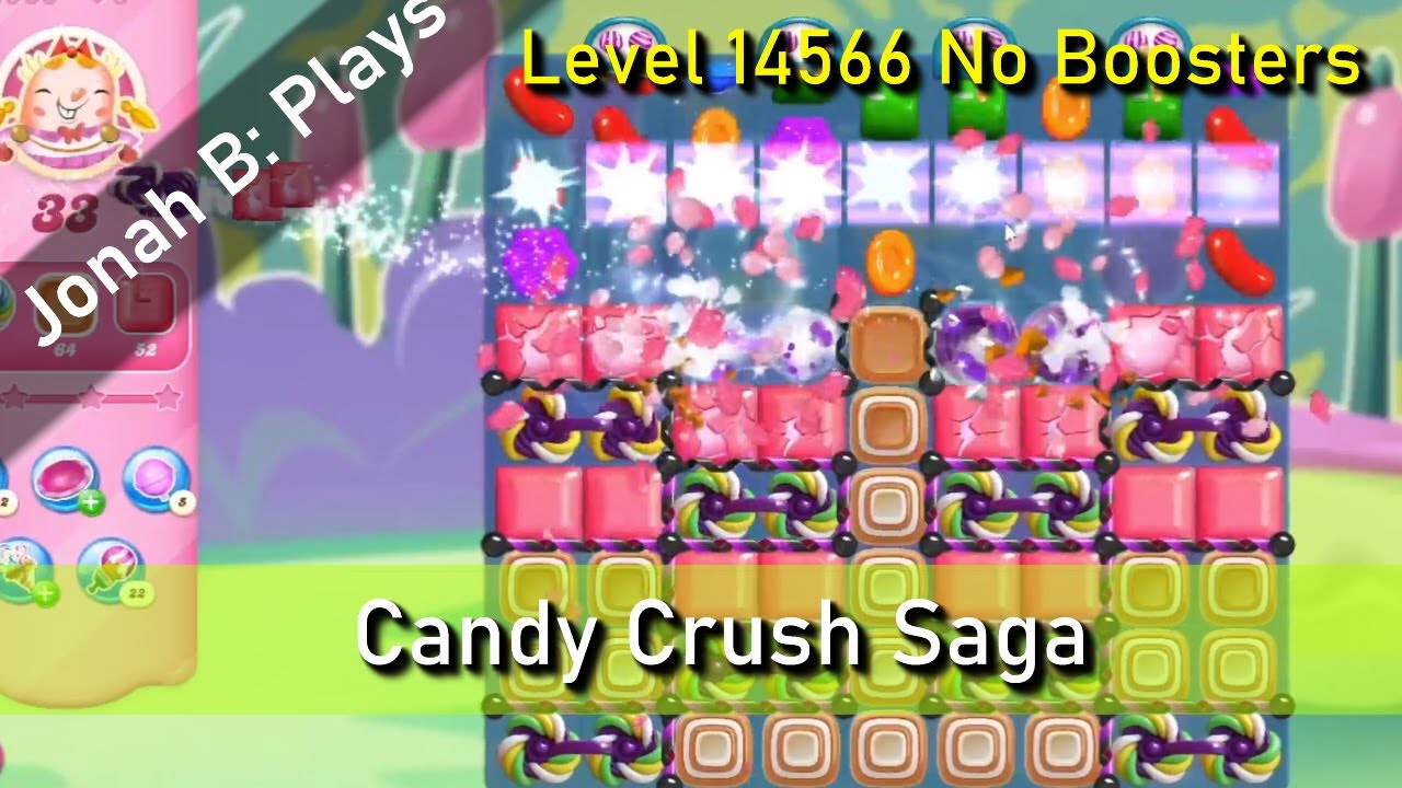 Candy Crush Saga Level 14566 No Boosters